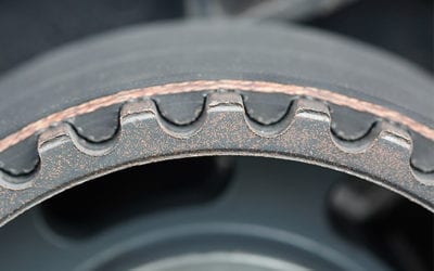 A Broken or Damaged Timing Belt